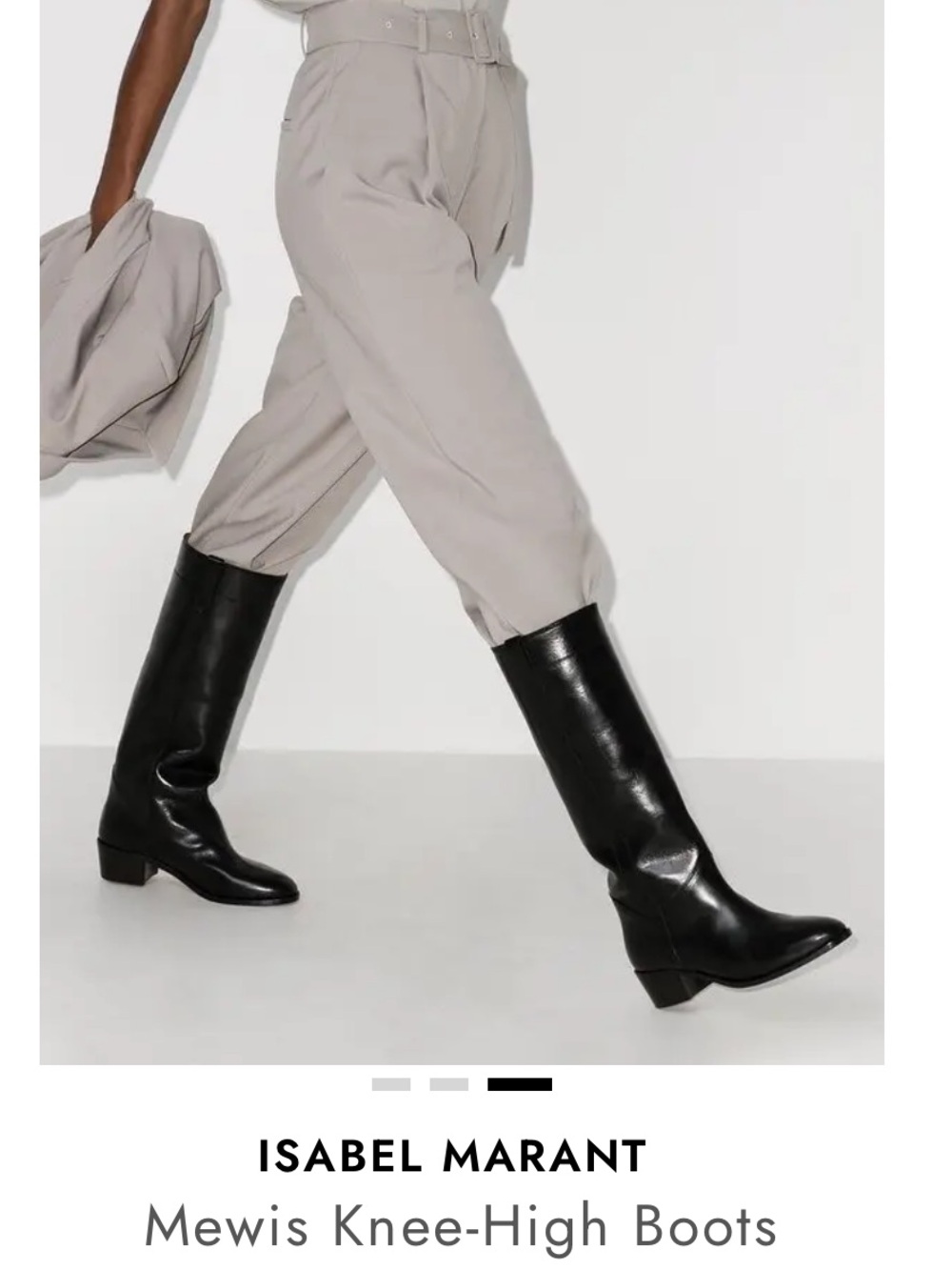 Isabel Marant Mewis all leather riding boot size 38 - Picture 2 of 11